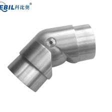 Chine Coude de connexion de tube réglable SS304, supports de main courante de 0 à 180 degrés fabricant