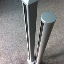 China Anodized Aluminum Balustrades for Glass Railing Designs Hersteller