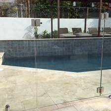 China Australian standard frameless glass pool fencing manufacturer