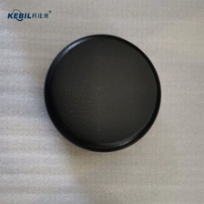 Cina Cappuccio terminale nero del tubo dell'acciaio inossidabile di colore del rivestimento della polvere per l'estremità rotonda dell'alberino di Handrial produttore