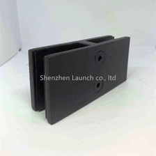 China Black color stainless steel 180 degree glass clamps manufacturer