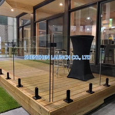 China Duplex 2205 Base mount Square glass spigot Australian standard manufacturer