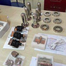 China Frameloze glas zwembad hek project roestvrijstalen hardwarefabrikant fabrikant