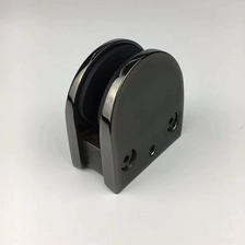 Cina Corrimano per scale in acciaio inox 316 lucidato a specchio nero di alta qualità produttore