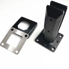 Chine Spigots de piscine noire en acier inoxydable mat fabricant