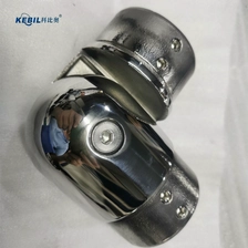 Китай Зеркало полированная нержавеющая сталь 316 Регулируемые разъемы круглых труб производителя