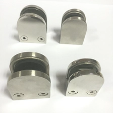China Mirror finished glass hardware glass clamps in stock Hersteller
