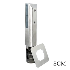 porcelana Modelo No.SCM de acero inoxidable 316 de núcleo de perforación espita de vidrio para piscina barandilla de vidrio de esgrima fabricante