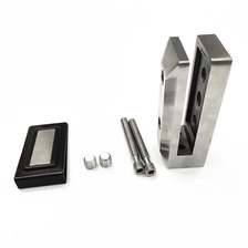 China No Glass Holes Side Mount Stainless Steel Glass Spigot manufacturer