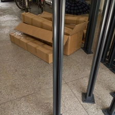 China Powder coating square aluminum post with square base Hersteller