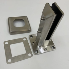 Cina Spigot in vetro regolabile spazzolato in acciaio inox raso 2205 produttore