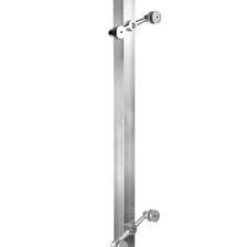 Chine Poste de balustrade du support d'araignée, poteau de balustrade en verre robuste avec raccord d'araignée fabricant