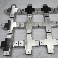 Cina Connettori per tubi quadrati Raccordi per tubi di scala per corrimano accessori produttore