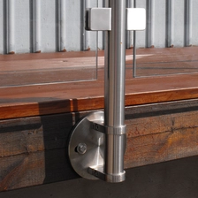 Chine Bride de support de montage de tuyau de 2 "en acier inoxydable fabricant