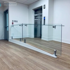Chine Support de main courante d'acier inoxydable Garde-corps en verre Garde-corps d'escalier Support de main courante fabricant