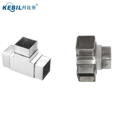 الصين الفولاذ المقاوم للصدأ الأنابيب المناسب 40MM / 50MM أنابيب مربع موصلات الصانع