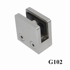 الصين Stainless Steel Square Glass Clamp Glass Railing Clamps الصانع