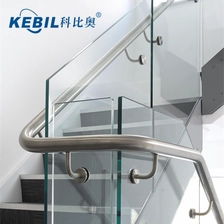 Chine Support de main courante réglable en verre et mur en acier inoxydable fabricant
