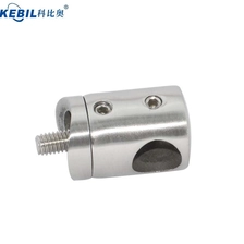 Chine Support rond de barre d'acier inoxydable pour la balustrade / raccord de barre pour le tuyau / tube / garde-corps de câble fabricant