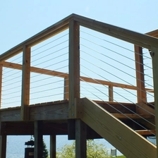 Cina Acciaio terminale corda 316 filo di acciaio per palo di legno corrimano produttore