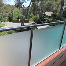 Chine Acier poste de balustrade en acier avec pince de verre fabricant
