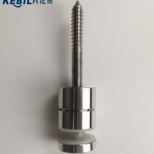 Chine Bâti de mur d'acier inoxydable de conception de balustrades d'escalier en dehors de l'entretoise réglable de verre fabricant