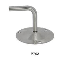 China Wall mounted stainless steel tube holder staircase handrail bracket manufacturer