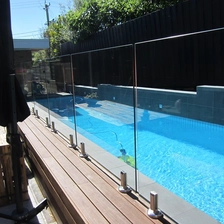 porcelana mejor calidad de la piscina de cristal Australia esgrima fabricante