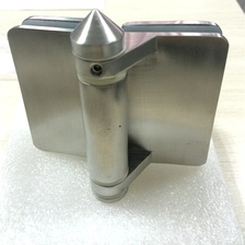 Cina brush 316 stainless steel heavy duty hinge self close glass door hinge produttore