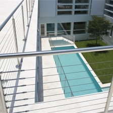 Cina posta cavo balaustra per la progettazione balcone esterno produttore