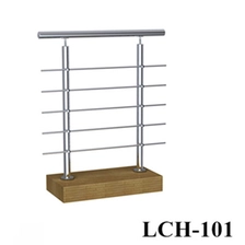 Cina cable balustrade post system with 3 6mm wire rope produttore