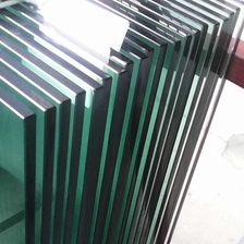 China cut to size 12mm tempered glass panels for balcony swimming pool or staircase glass fencing manufacturer