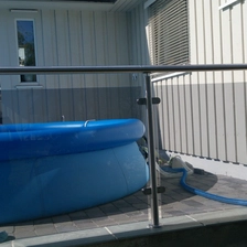 China dia 50.8mm balustrade post for glass railing manufacturer