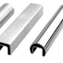 الصين دوبلكس 2205 الفولاذ المقاوم للصدأ فتحة أنابيب الدرابزين 21x25mm الصانع