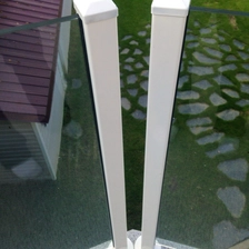 China factory price aluminum post for balcony glass railing manufacturer
