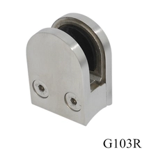 China für 3/8 '' gehärtetem Glas D-Glasklemmglasgeländerpfosten aus Edelstahl 304 oder 316 Hersteller