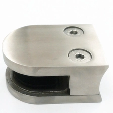 China for 8-10mm thickness tempered glass stainless steel glass clamp manufacturer