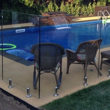 Cina senza telaio mini post ringhiera ponte esterno di vetro piscina recinzione zipolo produttore