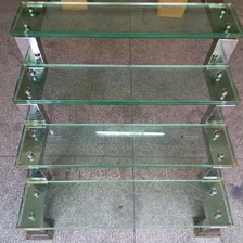 China frameless toughened glass steps for staircase manufacturer