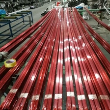 Cina acciaio inossidabile 316L ringhiera di vetro scanalato tubo mini corrimano guida superiore produttore