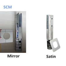 China China supplier high quality stainless steel 316 spigot, glass mini post for frameless glass railing designs, SCM manufacturer