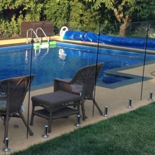 porcelana sostenedor de cristal cerca de la piscina placa base redonda de espiga fabricante