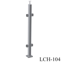China square glass balustrade post stainless steel manufacturer