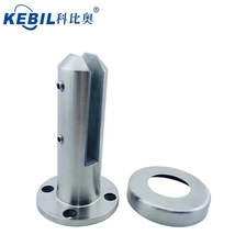 Cina finitura in acciaio inox 316 satinato zipolo di vetro recinto piscina produttore
