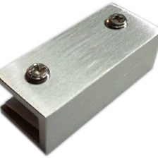 China stainless steel U shape180 degree glass clamp manufacturer