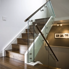 China stainless steel adjustable mounting bracket for luxury stair railing modern balcony railing design manufacturer