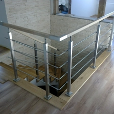 Cina stainless steel bar railing system produttore