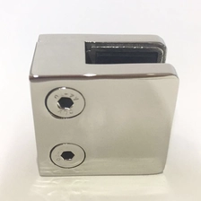 Cina Morsetti in vetro in acciaio inox per vetro da 3/8 pollici 44x44x25mm (modello G102) produttore