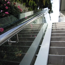 China stainless steel glass railing stair railing bracket glass panel mounting brackets manufacturer