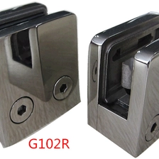 China Edelstahl Rohrschelle zum Halten 10--12mm Glasplatten, G102 Hersteller